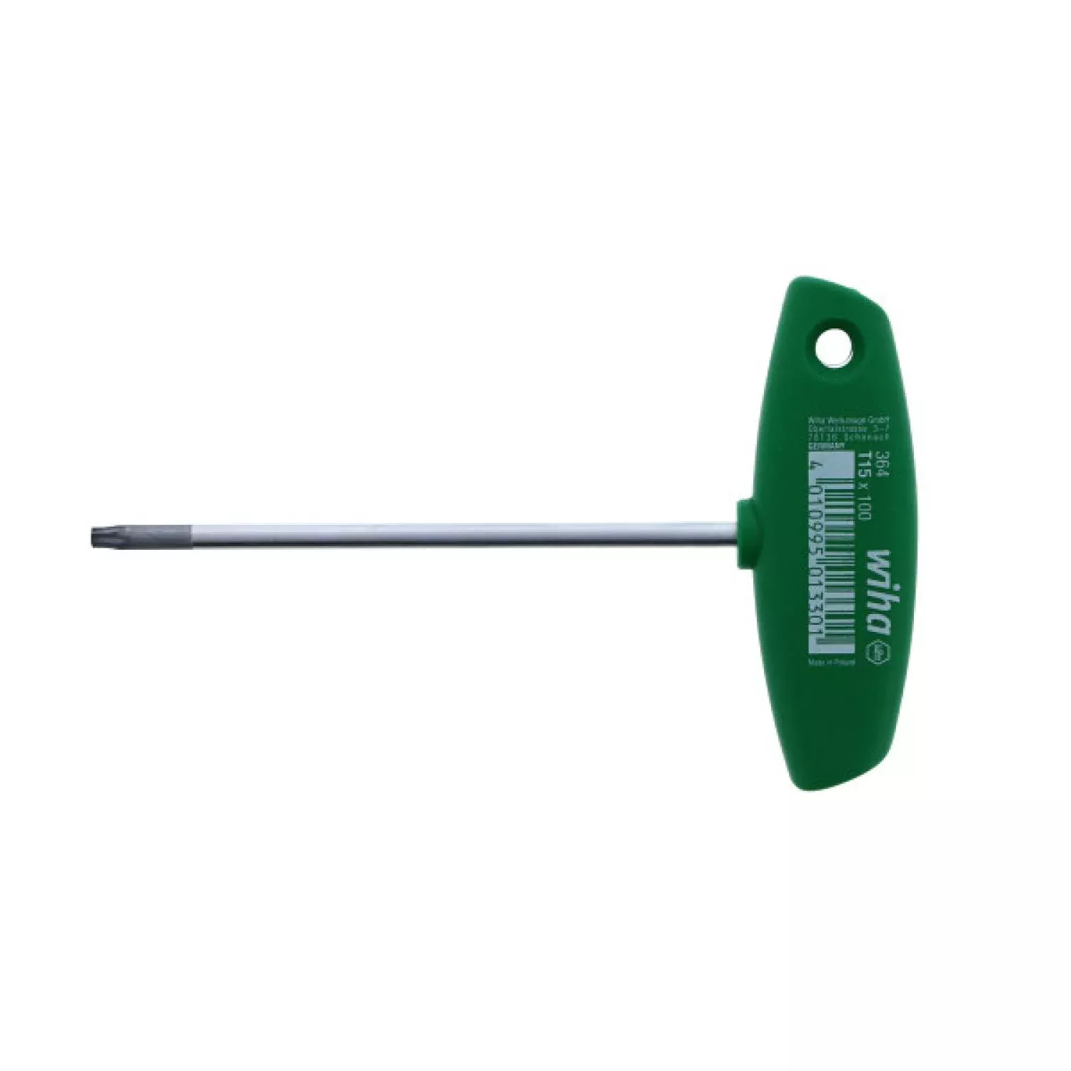 Wiha Tools 36415 TORX T-Handle, T15 x 100 mm