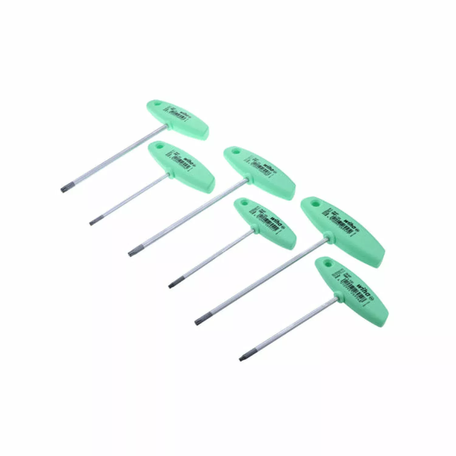 Wiha Tools 36496 6 Piece TORX Plus T-Handle Set