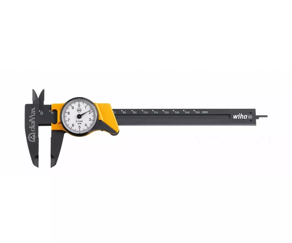 Wiha Tools 41106 ESD Safe Dial Caliper DialMax - Metric
