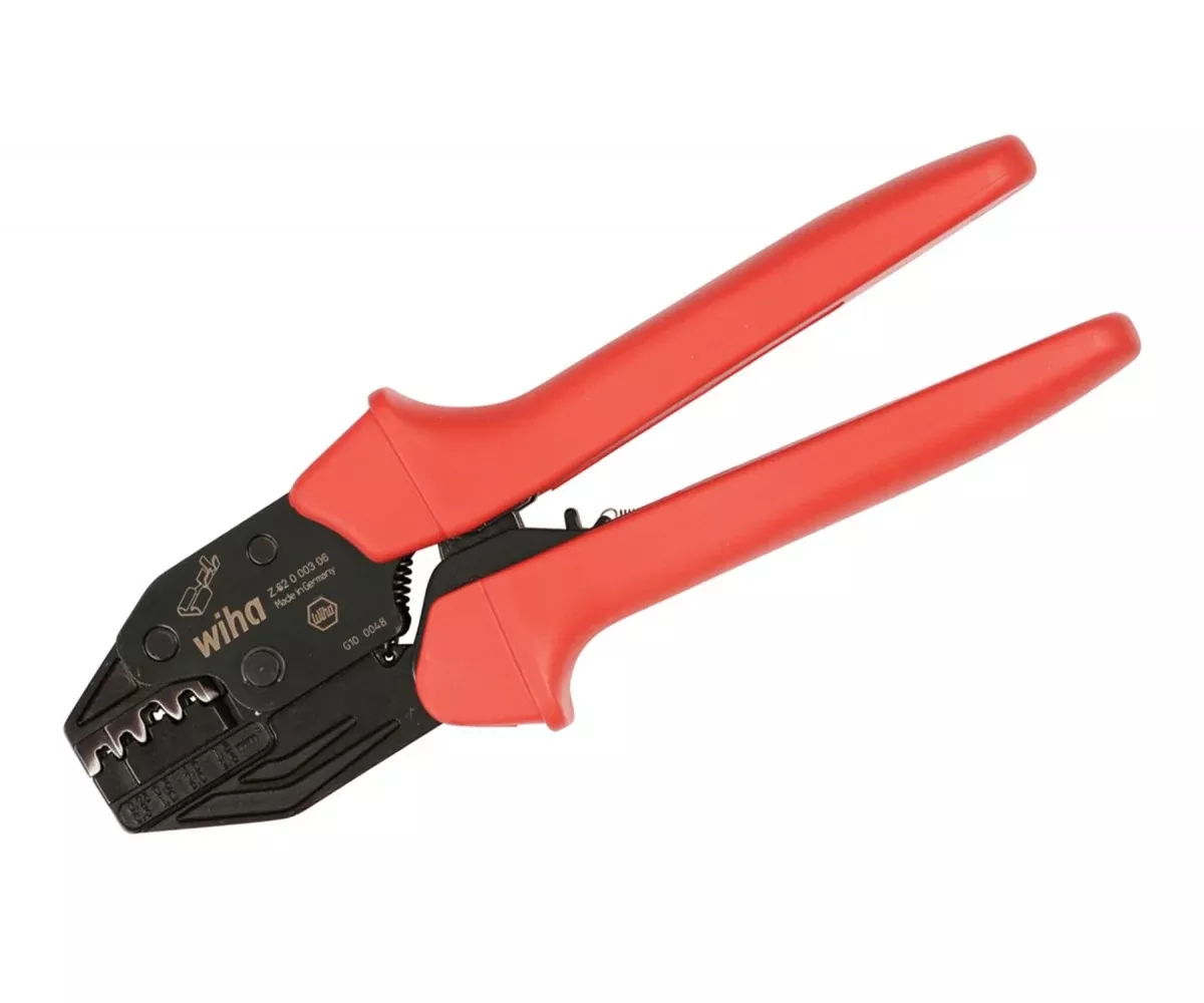 Wiha Tools 43624 Ratchet Crimper Push on Terminals