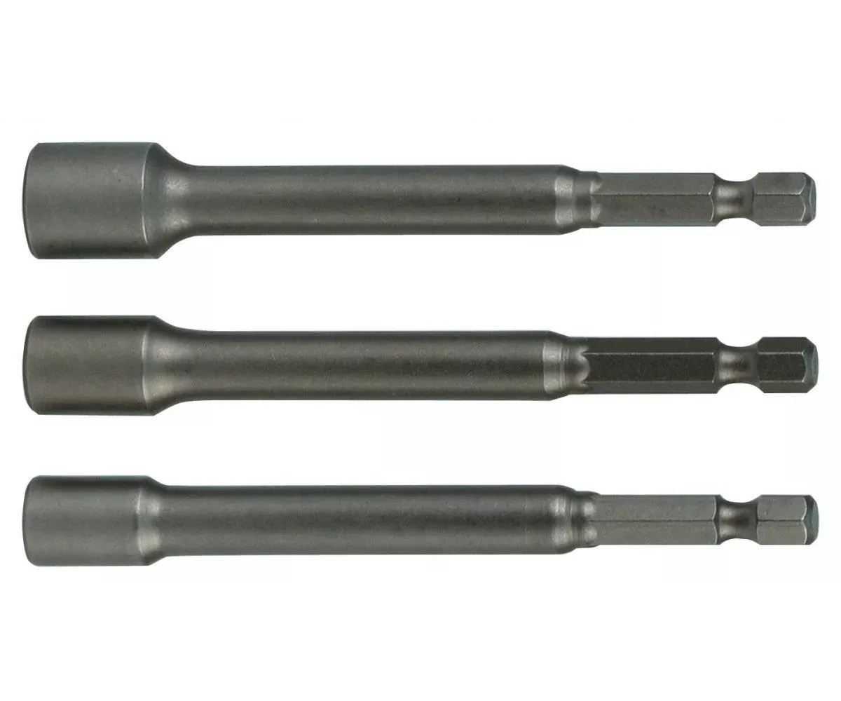 Wiha Tools 70492 3 Piece 6" Nut Setter Set