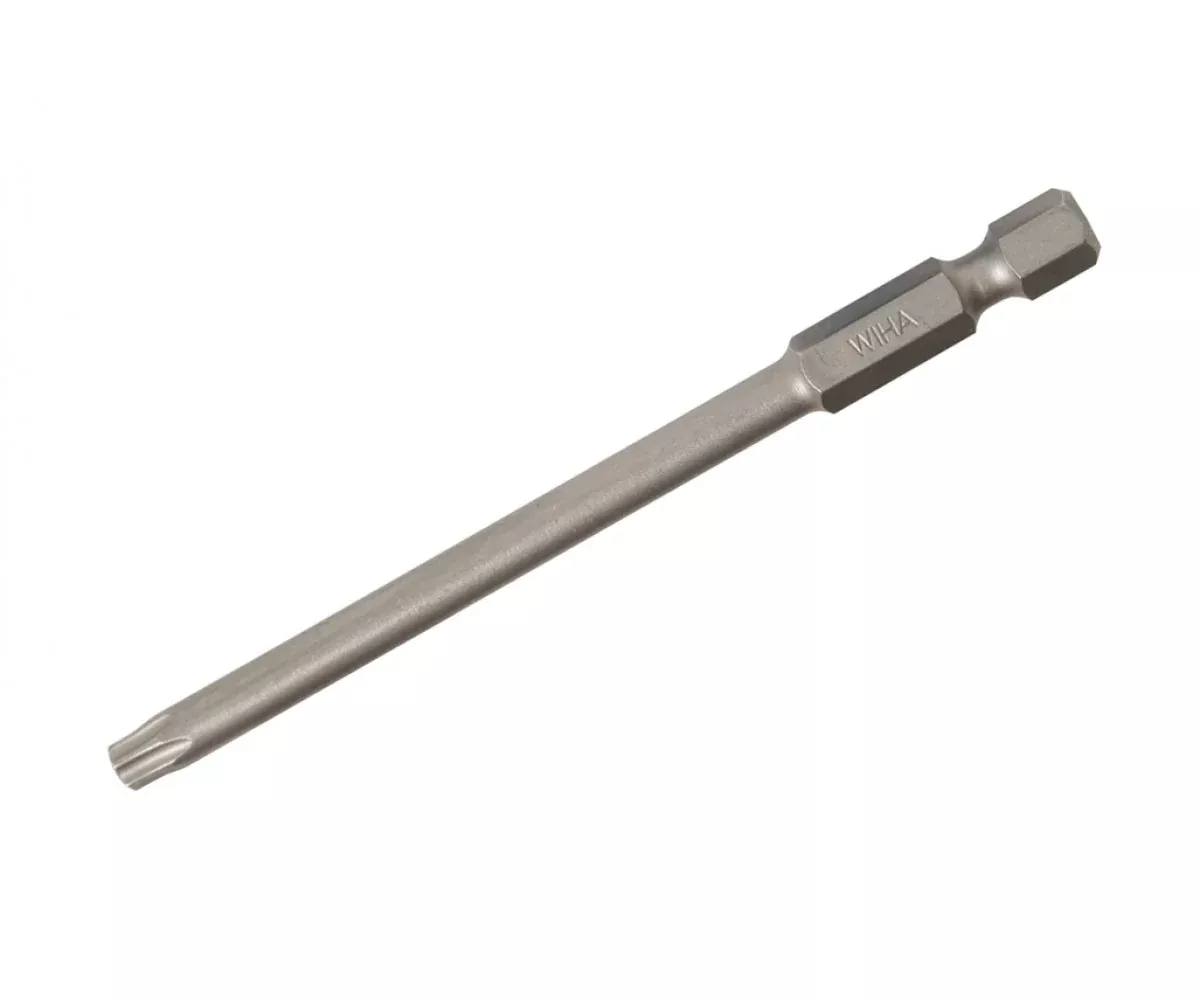 Wiha Tools 70533 T10s x 90mm Security TORX Power Bit, 5 Pack