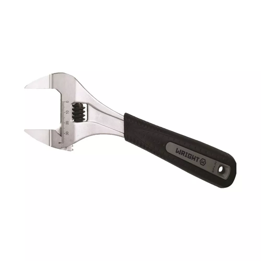 Wright Tool Adjustable Wrench Slim Jaw Extra Wide Capacity 6" 9AG06X