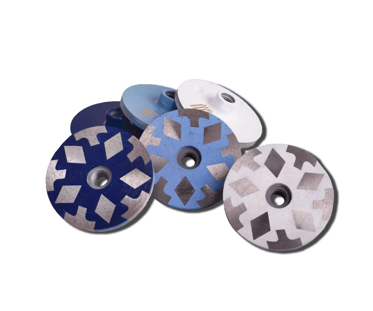 Zenesis 4 Inch Resin Filled Cup Wheels